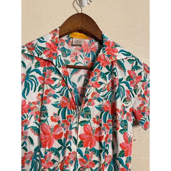 Bernie Dexter Francis Dress in Hibiscus Womans XS - Picture 8 of 10